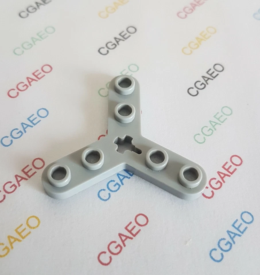 1 X Lego  32125 Technic, Plate Rotor 3 Blade with Smooth Ends and 6 Studs - Photo 1/1