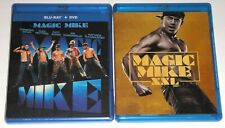 Drama Comedy Blu-ray DVD Lot - Magic Mike & Magic Mike XXL (1 New, 1 Used)