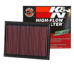 K&N 33-3059 AIR FILTER suits NISSAN NAVARA NP300 2.3L TURBO DIESEL & 2.5L Petrol - Picture 1 of 3