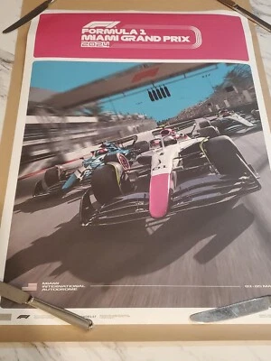 *LIMITED EDITION* 2024 F1 Miami Grand Prix Poster Formula 1 LANDO NORRIS 1st Win - Image 1 of 4