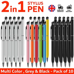 Stylus Touch Screen Pen for iPhone iPad Tablet Samsung Sony HTC Android Phone - Picture 1 of 14