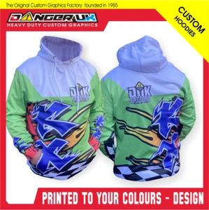 ROPA CON CAPUCHA SUBLIMADA MOTOCROSS MX KX 2 - Imagen 1 de 2