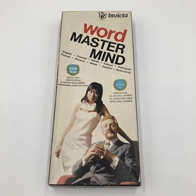 Word Master Mind Board Game Complete 1975 Vintage Invicta - Image 1 of 4