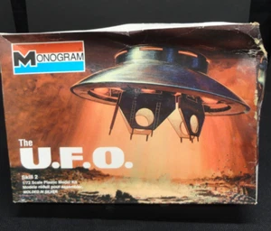 The U.F.O. Model Kit 1/72 Scale By Monogram - Afbeelding 1 van 5