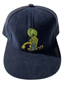 Vintage Blunt Skateboarding 1990s Snapback Hat Made in USA RARE - Picture 1 of 11