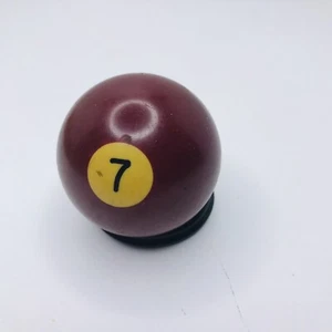 Number 7 Pool Ball Billiards Vintage Old Replacement 2 1/4 inches Solids - Picture 1 of 3