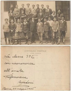 ROMA - FOTOGRAFICA - CLASSE DI SCUOLA -56198- - Picture 1 of 1