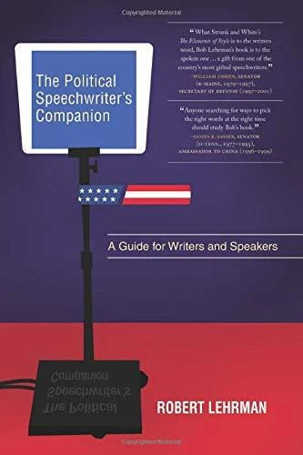 The Political Speechwriter?s Companion by Lehrman - Image 1 of 1
