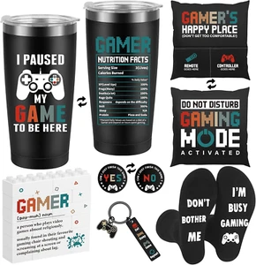 Gamer Gifts for Boy Men Boyfriend Dad Brother, Gaming Accessories for Room, Gami - Picture 1 of 7