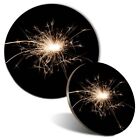 Mouse Mat & Coaster Set - Sparkler Sparks Firework  #2164