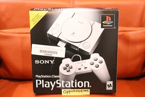 Sony PlayStation Classic Gray Console (NTSC-U/C) brand new Mini Ps - Picture 1 of 2