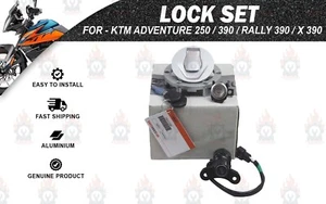 Lockset Assembly For "KTM Adventure 250/ 390/ Rally 390 / X 390" - Foto 1 di 12