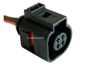 FOR VW AUDI SEAT VAG PRE WIRED 4B0973712 4 PIN CONNECTOR PLUG TEMPERATURE SENSOR - Picture 1 of 3