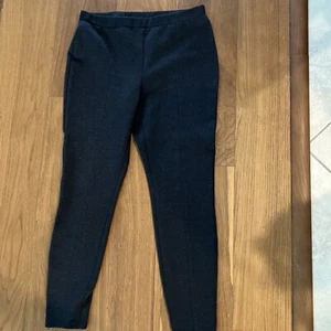 Chicos Pants Women (1R/ US 8R) Black So Slimming Juliet Pull On Slim Ponte Ankle - Picture 1 of 8