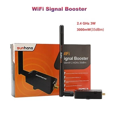 SH24BTA 3W 11b/g/n Triple Band Wireless Signal Amplifier/Wireless WIFI Amplifier - Image 1 of 4