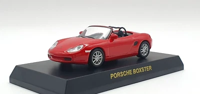 1/64 Kyosho PORSCHE BOXSTER ROJO modelo de coche fundido a presión  Foto 1 de 3