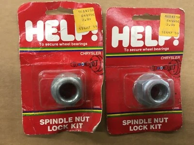 Kit de tuercas de bloqueo de husillo Dorman 04995 para Dodge Omni 1978 y Plymouth Horizon (paquete de 2) Foto 1 de 2