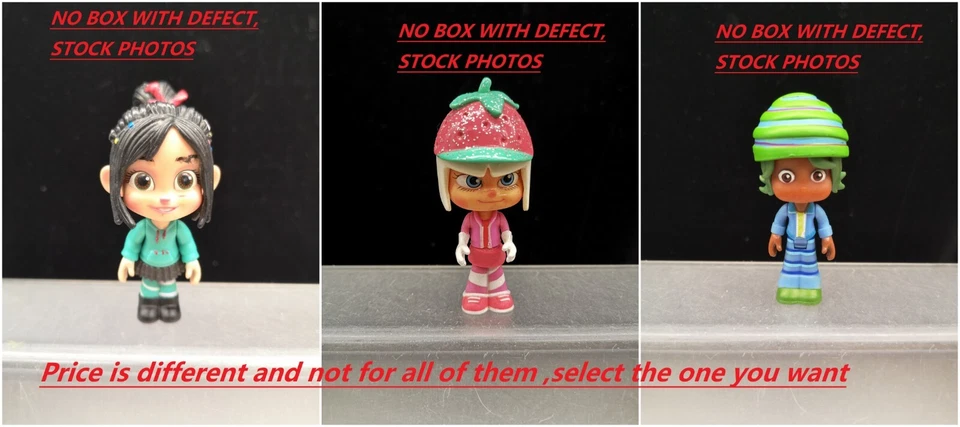 Boneco de ação Disney Wreck-it Ralph Sugar Rush sem caixa terno carro de corrida - Imagem 1 de 1