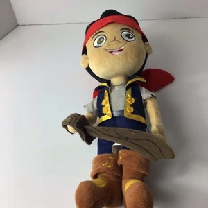 Disney Parks Jake und die Nimmerland Piraten Junge Puppe Plüsch mit Schwert - 14 Zoll  - Bild 1 von 8