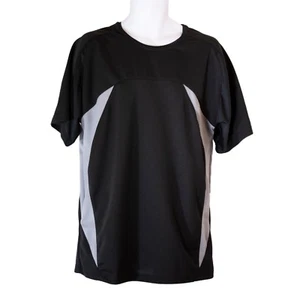 Camiseta Wilson Hombre Negra Blanca Talla M Mediana Manga Corta - Imagen 1 de 3