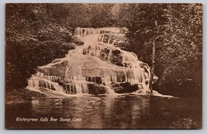 Postcard: Wintergreen Falls, New Haven, CT, Howard B. Welch, Div. Back, Unposted - Picture 1 of 2