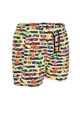 Redbridge Herren Shorts Kurze Hose Badeshorts Schwimmhose Badehose Floralstriped - Bild 1 von 4