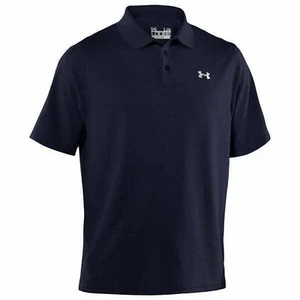 Nueva camisa polo Under Armour Heat Gear negra holgada para hombre talla S * - Imagen 1 de 4