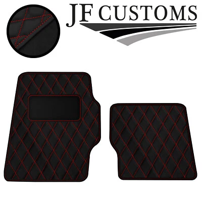 2x ALFOMBRAS DE SUELO A MEDIDA VINILO DIAMANTE ROJO PARA LOTUS ELISE S2 01-11 JF1 Foto 1 de 4