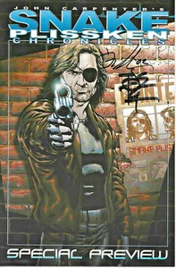 John Carpenter's Snake Plissken Chronicles Preview Signed by Rodriguez & O'Neill - Picture 1 of 2