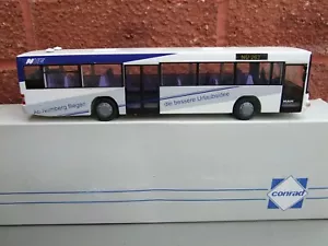 MAN autobus a pianale basso scala 1/50 - Conrad aeroporto di Norimberga IN SCATOLA - Foto 1 di 2