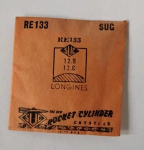 SUC Rocket Cylinder Watch Crystal RE 133 Longines 12.8 x 12.8 - Picture 1 of 2