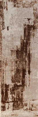 Transitional Pattern Abstract Hallway Rug Runner 3x10 ft Turkish Carpet - Image 1 of 4