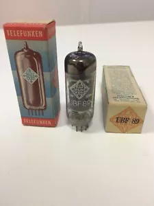 UBF 89 UBF89 TELEFUNKEN RöHRE VALVE TUBE VACUUM VALVOLA NEW NEU NOS OLD STOCK OV - Bild 1 von 1