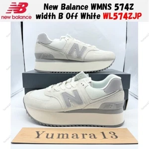 New Balance WMNS 574Z width B Off White WL574ZJP Women's Size - Picture 1 of 14