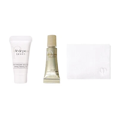 CLÉ DE PEAU PRODUCTOS FACIALES TAMAÑO MUESTRA CON BOLSA - NUEVO Foto 1 de 3