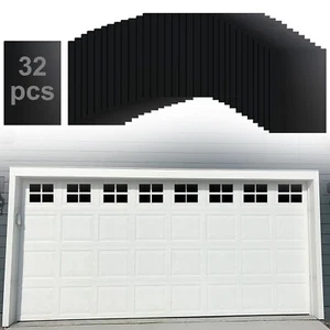 Magnetic Garage Door Windows - 32pcs,Faux Garage Door Windows Looks Like Real... - Picture 1 of 9