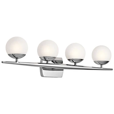 Kichler Lighting 45583CH Jasper Bathroom Vanity Light Chrome - Image 1 of 4