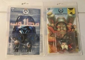 OVERWATCH Comic Buch & Figur Schlüsselanhänger: ANA Bengal & Torbjorn NRFB - Bild 1 von 6