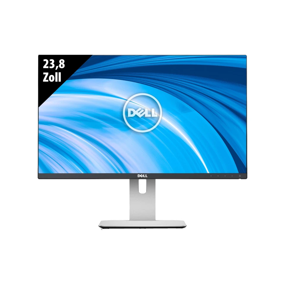 Dell UltraSharp U2414H 23,8 Zoll Monitor 1920x1080 FHD IPS 8ms Schwarz - Bild 1 von 1