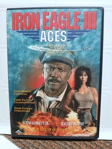 Iron Eagle 3 III: Aces (DVD, 1991) Louis Gossett Jr Rachel McLish OOP - Picture 1 of 4