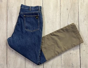 Browning Hunting Double Knee Jeans Size 38x34 - Picture 1 of 12