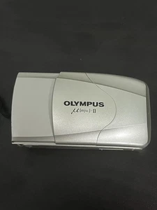  Olympus μ mju II Point & Shoot 35mm F2.8 Film Camera No batteries From JPN - Picture 1 of 11