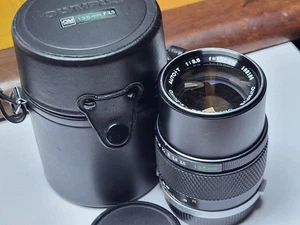Olympus OM 135mm f/3.5 Zuiko Auto-T Telephoto Lens, VGC with case - Picture 1 of 8