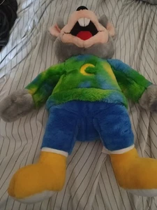 Vintage Chuck E Cheese Mouse Tie Dye Shirt Plush Toy  - Picture 1 of 7