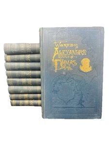 The Works of Alexandre Dumas 1893 Complete set ~ 9 Volumes 1st Edition - Bild 1 von 16