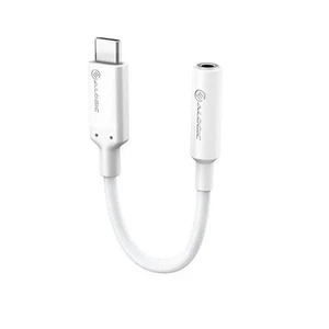 ALOGIC Elements Pro USB-C to 3.5mm Audio Adapter – 10cm – White - Bild 1 von 1