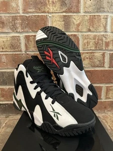 New 10 Reebok Kamikaze II Mid Basketball Shoes Shawn Kemp Sonics FY7512 Men - Picture 1 of 11
