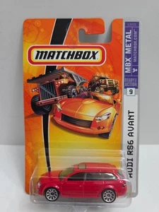 Matchbox MBX Metal (2006) Red Audi RS6 Avant Die-Cast Toy Car #9 - Picture 1 of 6