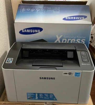 Samsung Xpress M2020W Wireless Monochrome Laser Printer New Open Box - Image 1 of 4