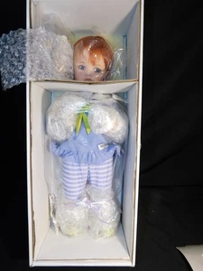 MUÑECA MANDY JAN MCLEAN 2003 PELO ROJO PECAS #100/1500 15" PORCELANA SIN USAR, EN CAJA - Imagen 1 de 10